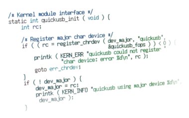 Image of some kernel code